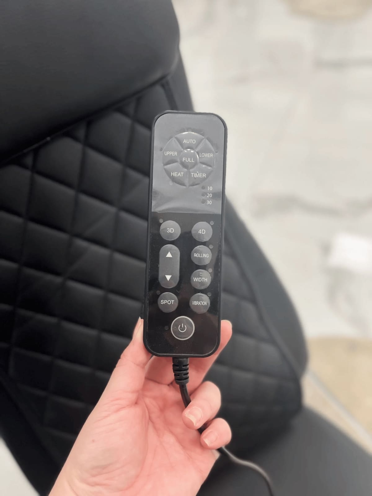 Deep Tissue Back Relief Pro – remote control