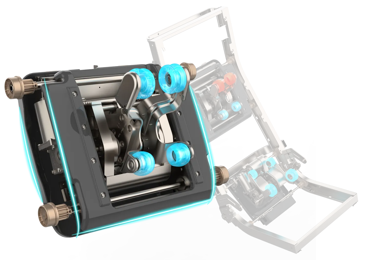 Dynamisk Borstlös 8XD Dual Core Motor